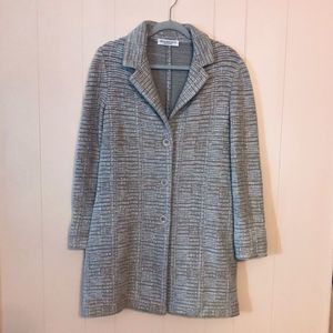 Amina Rubinacci cashmere and alpaca 3 button jacket
